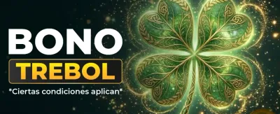 Bono de Bienvenida 100% Extra promotion banner